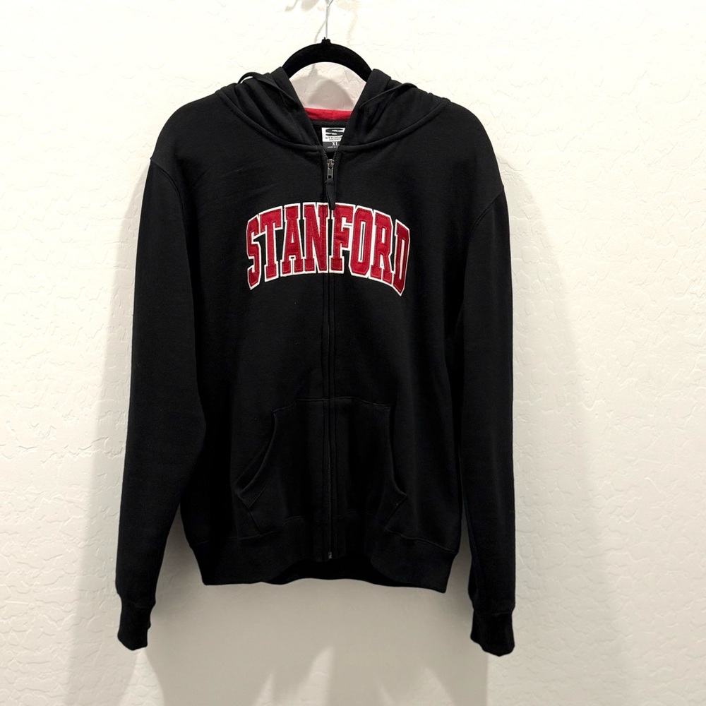 Stadium Athletics Women’s Stanford Red and Black Hoodie - XL